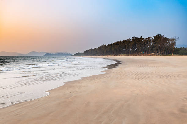 istock Galgibaga Beach at sunset, Goa state in India 2245997621
