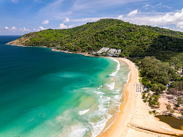 istock Aerial view sea landscape nature background 2246000514