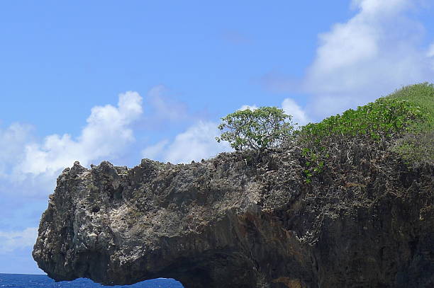 istock Summer beach in Saipan island 2246000809