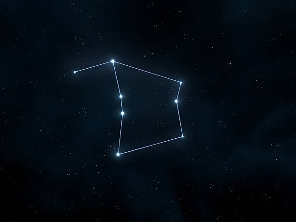 istock Ara, the Altar constellation in the night sky. 2246001611