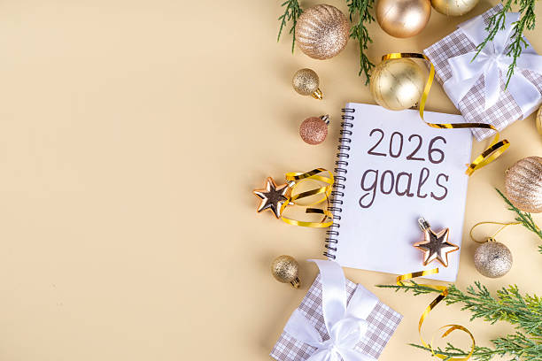 istock New Year goals List 2026, plan listing of new year beginnings goals and resolutions setting 2246005659