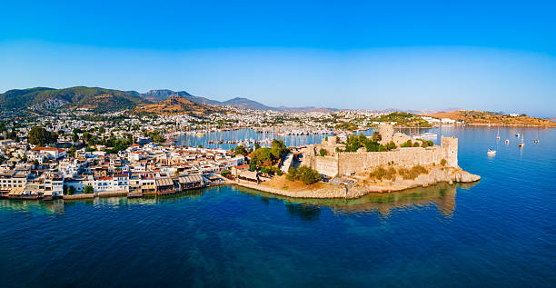 istock The Bodrum Castle and marina aerial panoramic view in Turkey 2246009120