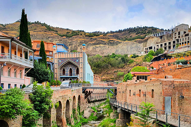 istock Abanotubani ancient district, Tbilisi old town 2246012848