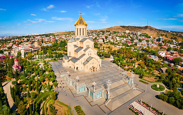 istock Holy Trinity Cathedral in Tbilisi, Georgia 2246012909