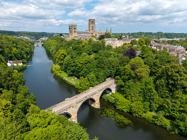 Prebends Bridge, River Wear, Durham England
