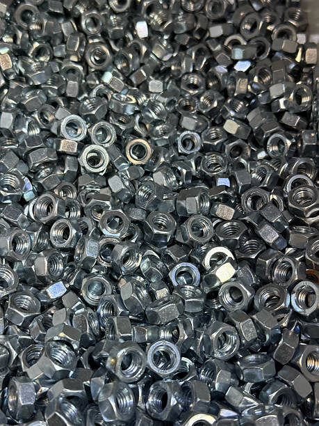 istock Bulk Metal Nails in Storage Bin at Hardware Store 2246013971