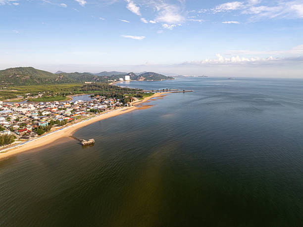 istock Aerial view dark sea surface landscape nature background 2246014262