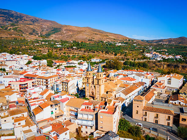 istock Orgiva town aerial panoramic view in Alpujarras, Spain 2246016470