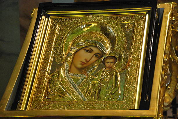 Byzantine icons on display in Hagia Sophia museum . In 2014, Hagia Sophia was the second most visited museum in Turkey, attracting almost 3. 3 million visitors annually