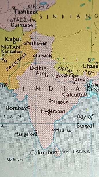 istock India map cartography picture taken on mobile device closeup view 2246035802