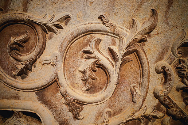 istock Intricate Floral Stone Carvings 2246037524
