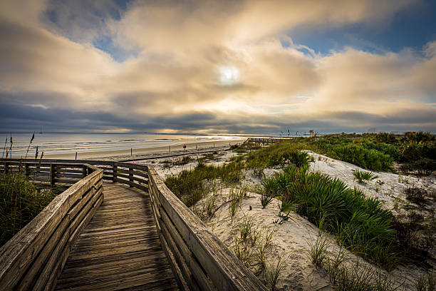 istock Beach Boardwalk in Ponce Inlet, Florida 2246041129