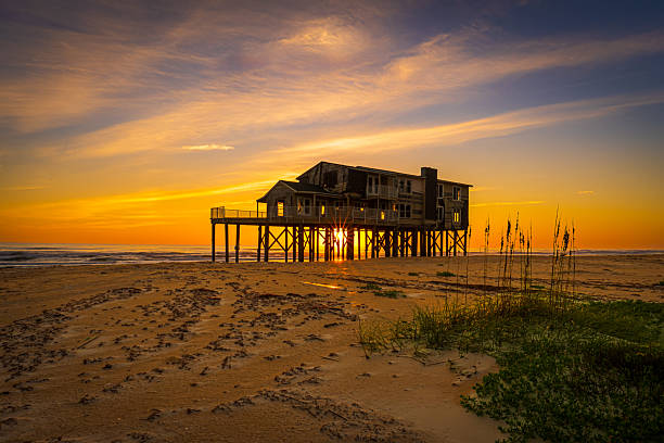 istock Abandoned Beach House in front of a Florida Sunrise 2246041226