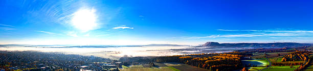 the monte kali mountain and werratal valley in germany panorama