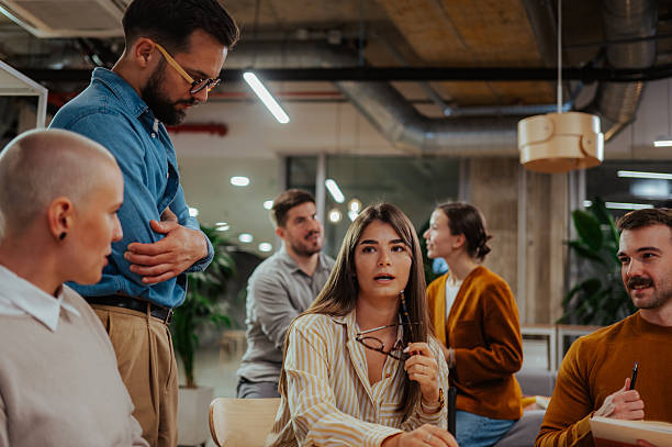 istock Diverse startup team collaborating during office meeting 2246064938