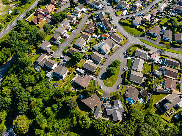 istock Residential Neighbourhood and Greenery in Summer 2246076020