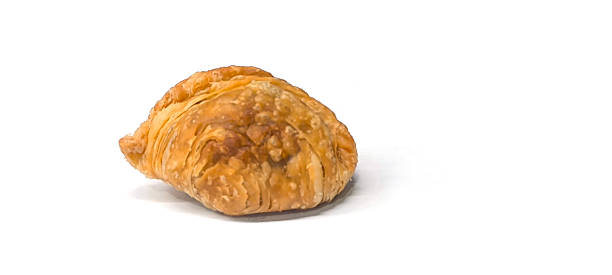 istock Curry puffs on a white background as a snack 2246078633