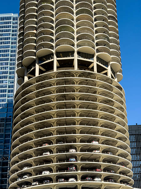 istock Marina City, Low Angle View, Chicago, Illinois, USA 2246079737