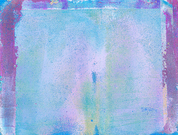 istock Multi Colored Hand Painted Blue and Purple Grunge Background 2246080733