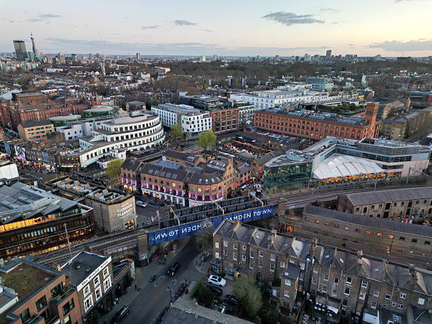 istock Camden Aerial shot London UK 2246082138
