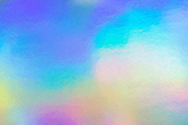 istock Holographic rainbow foil iridescent texture abstract hologram background 2246085133