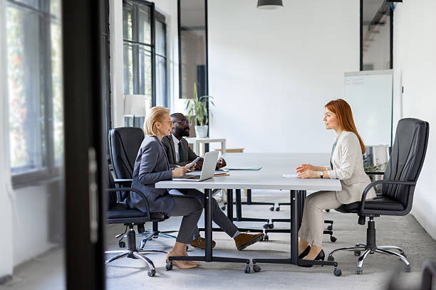 istock Professional Business Meeting with Engaged Participants Today 2246086696