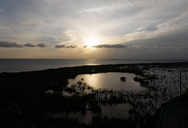 istock Florida Keys, Florida City and Key Largo Sunset 2246087732