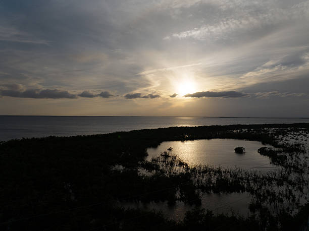 istock Florida Keys, Florida City and Key Largo Sunset 2246087747