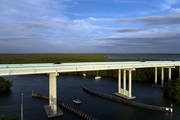 The Upper Florida Keys have many natural and manmade wonders. Mangroves, Boats, Bridges Oversees Highway and amazing sunsets.