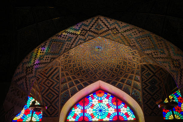 istock Intricate Stained Glass and Geometric Ceiling Design 2246090024