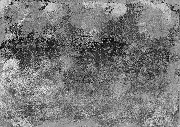 Blank grained film strip texture background with heavy grain and dust