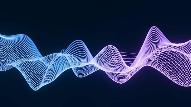 istock Abstract Cyber Waveform: Ideal for representing sound, digital data flow, or a clean, futuristic background for tech and music websites. 2246102368