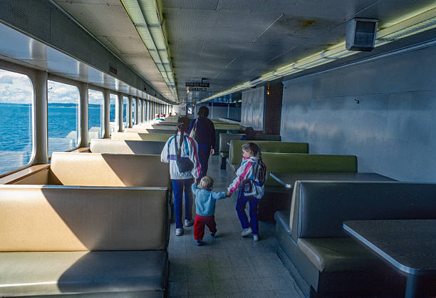 Kingston Ferry - Family on Deck - 1989