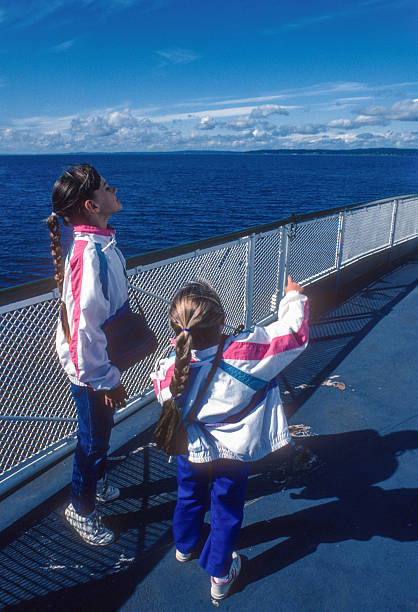 istock Kingston Ferry - Sisters on Deck - 1989 2246107358