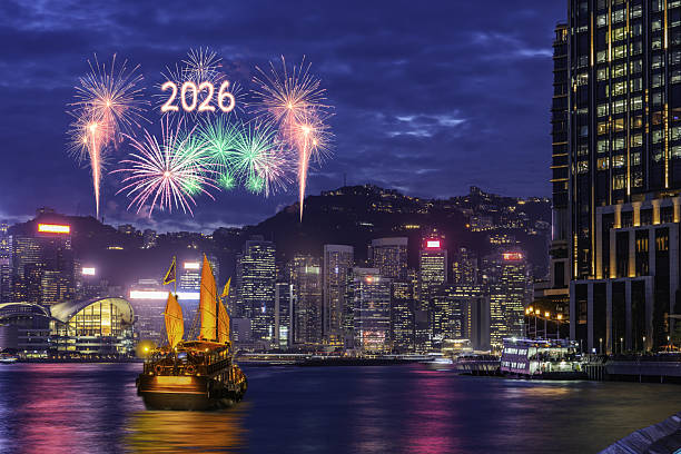 istock Creative Hong Kong 2026 new year firework show 2246116834