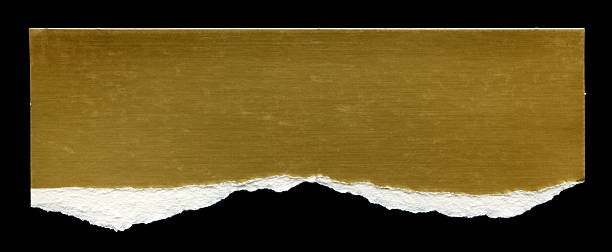 istock Cut or torn paper background textured isolated 2246116975