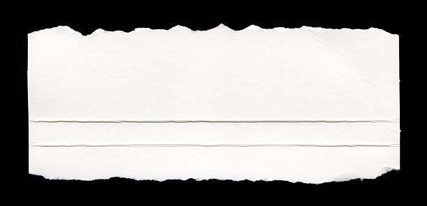 istock Cut or torn paper background textured isolated 2246117292