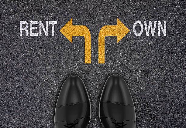Rent or Own Arrows Written on The Road