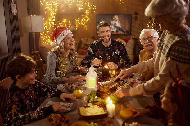 istock Christmas lunch with extended family! 2246123306
