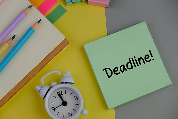 istock a notepad with text of deadline on green background as a memo or message concept 2246127633