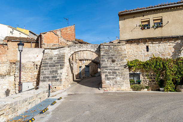 istock Stone bridge and traditional architecture in Palenzuela 2246131690