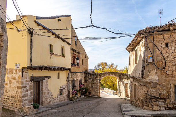 istock Stone bridge and traditional architecture in Palenzuela 2246131699