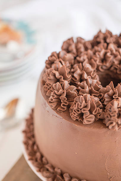 istock Chocolate buttercream birthday cake 2246133347
