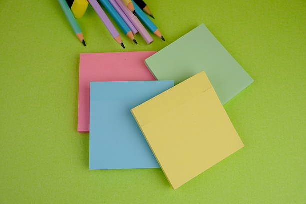 istock blank paper next to school tools with no word as a template for text space concept. business and education concept 2246135682