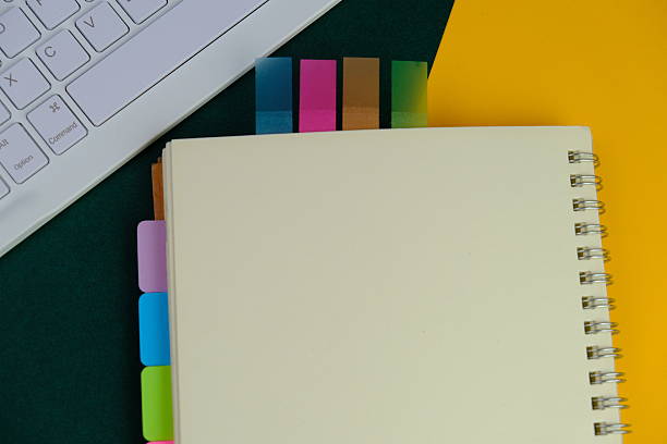 istock blank paper next to school tools with no word as a template for text space concept. business and education concept 2246137514