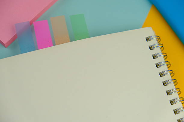 istock blank paper next to school tools with no word as a template for text space concept. business and education concept 2246137533