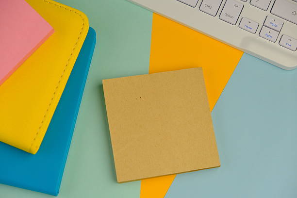 istock blank paper next to school tools with no word as a template for text space concept. business and education concept 2246137539