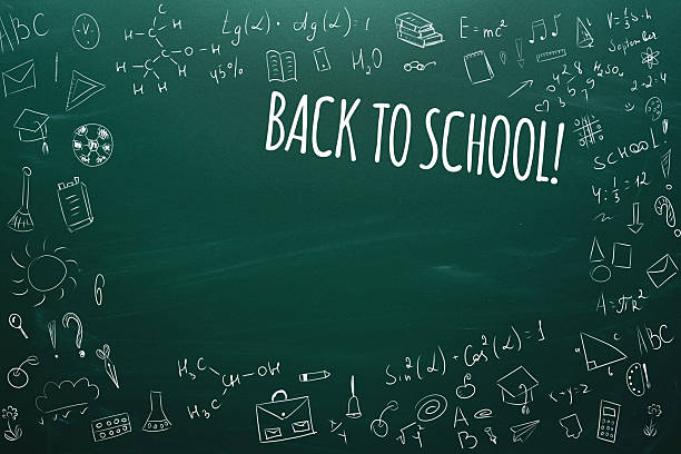 istock Return to learning with vibrant school-themed chalkboard and colorful doodles 2246153084