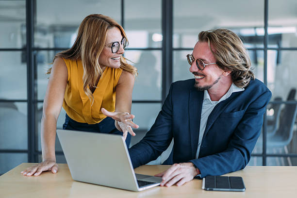 istock Business partners in meeting. 2246155515