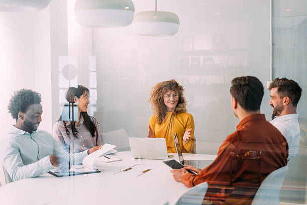 istock Business persons on meeting in the office. 2246155745